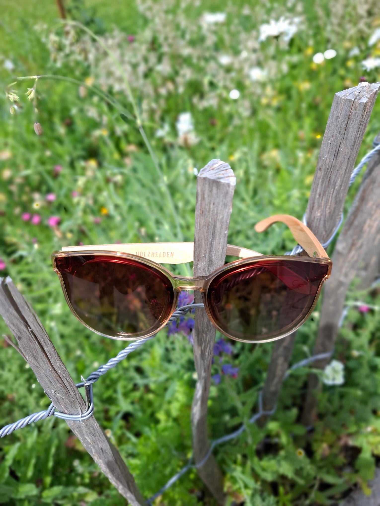 Sonnenbrille Champagne gross