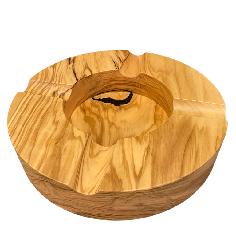 Zigarren Aschenbecher - Olivenholz