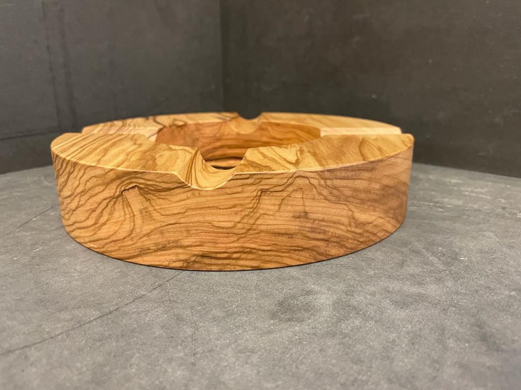 Zigarren Aschenbecher - Olivenholz