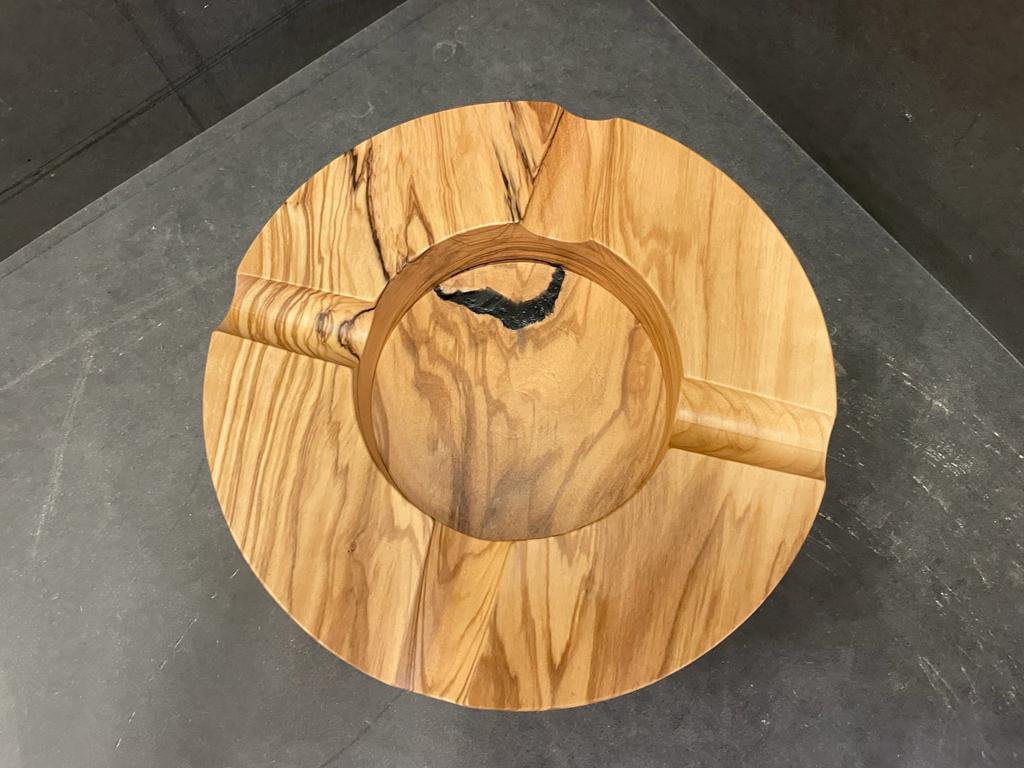 Zigarren Aschenbecher - Olivenholz