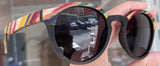 Sonnenbrille Ebenholz Bunt