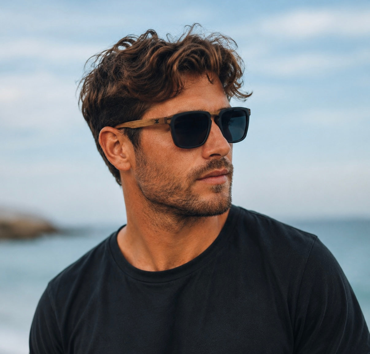 Männermix Sonnenbrille Olive