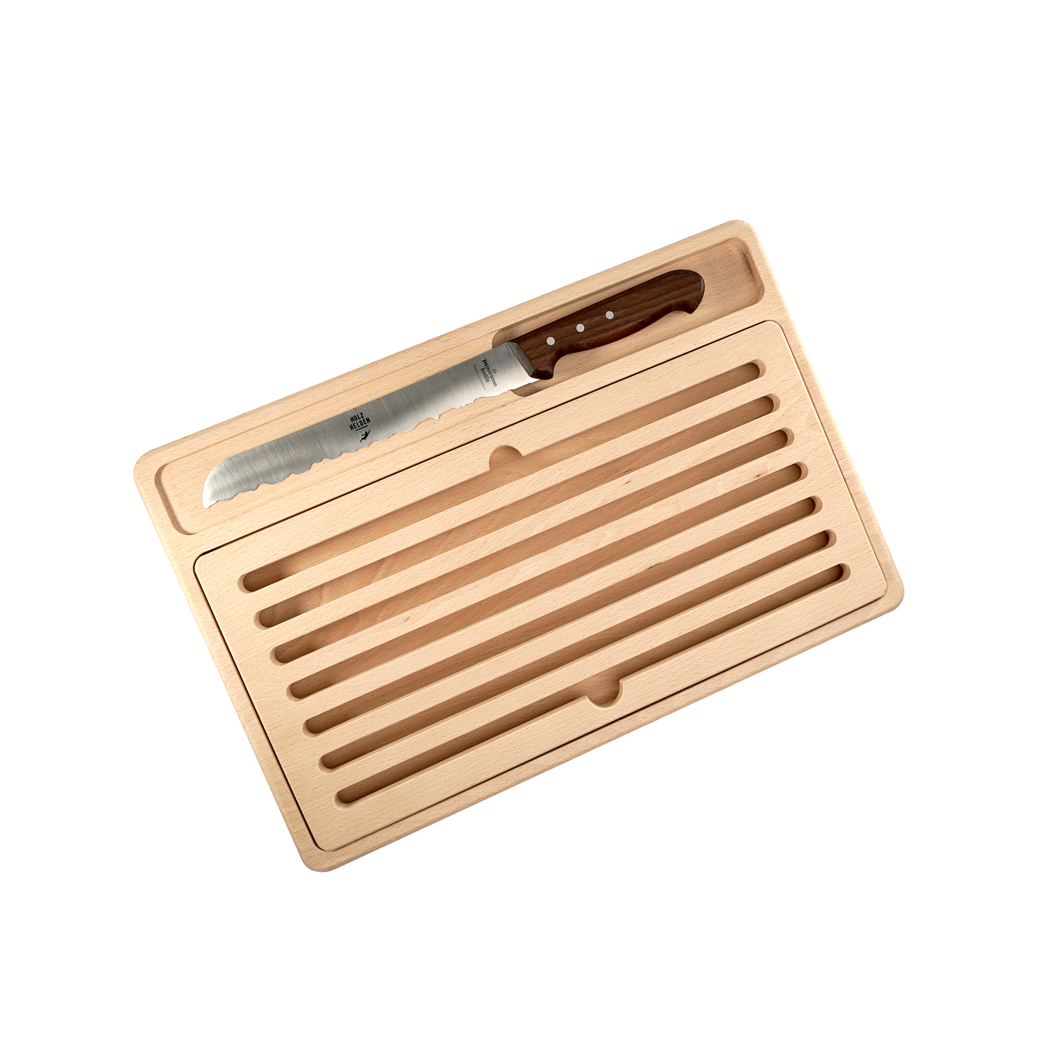 Brotbrett Set 2-teilig mit Messer