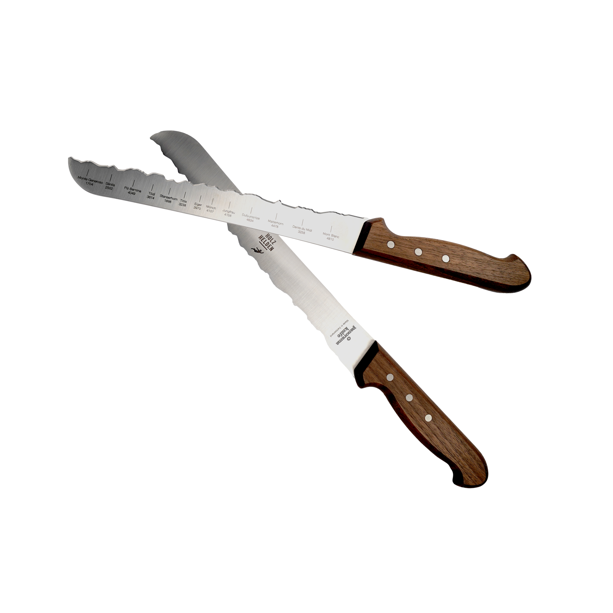 Brotbrett Set 2-teilig mit Messer