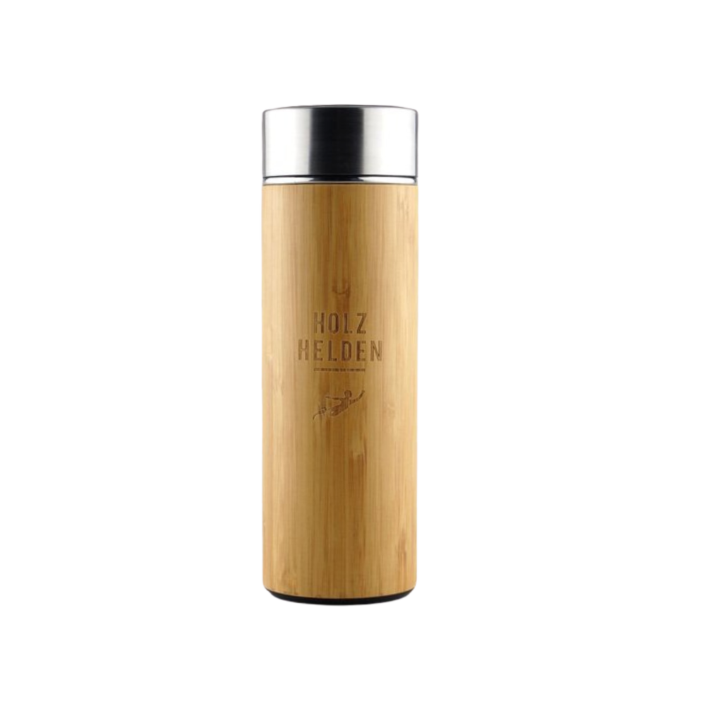 Digitale Bambus Thermosflasche 450ml