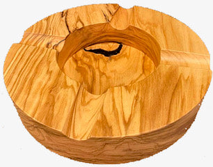 Zigarren Aschenbecher - Olivenholz