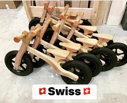 Holzlaufrad Swissmade