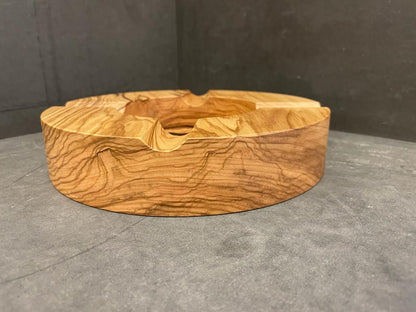 Zigarren Aschenbecher - Olivenholz